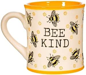 Bee Kind Yellow Mug